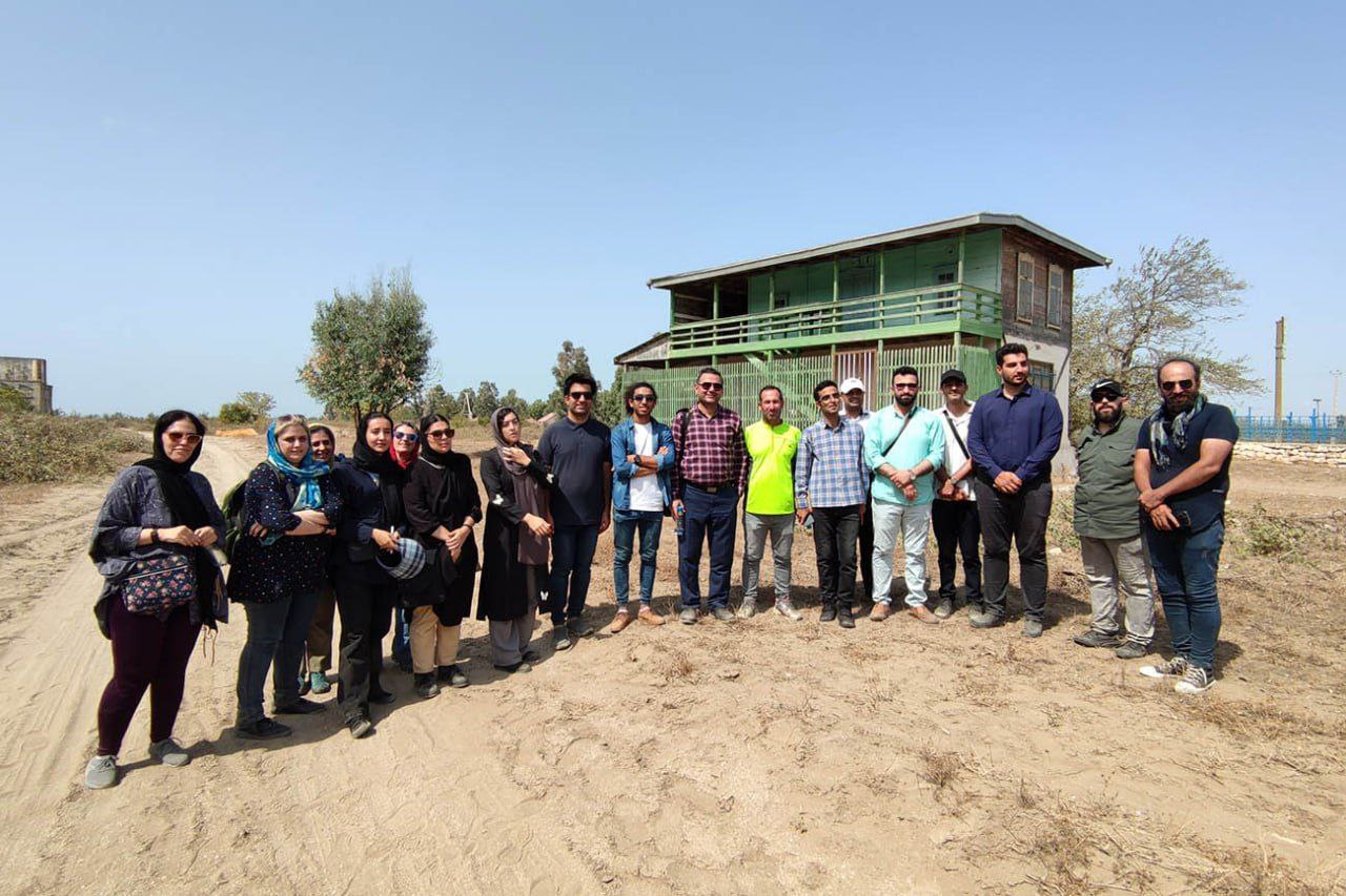 بازدید میدانی خبرنگاران از جزیره آشوارده و روستای زیارت گرگان