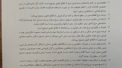 گلایه وزیر جهادکشاورزی از فروش مرغ تنظیم‌بازاری به قیمت آزاد - خبرگزاری مهر | اخبار ایران و جهان
