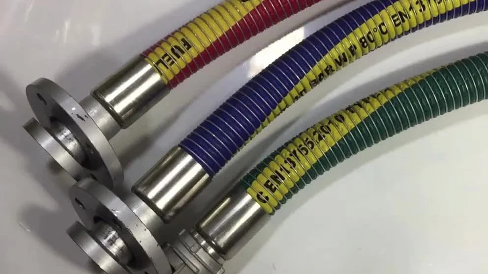 Types of hydraulic hoses