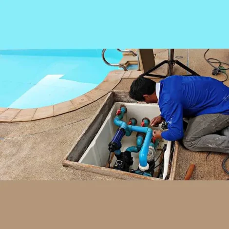 Important points for maintaining the swimming pool engine room