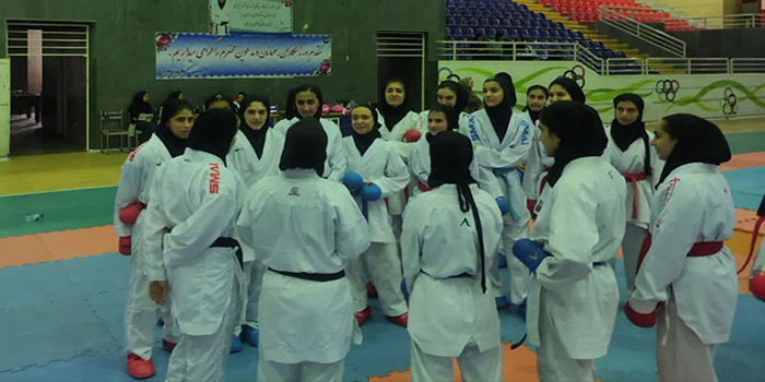 سمنان میزبان اردوی تیم ملی کاراته دختران رده سنی نوجوانان و جوانان